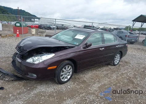 2002 Lexus Es 300 from USA, damaged, VIN JTHBF30G325028918